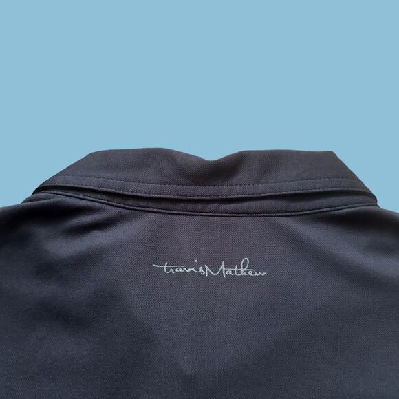 Travis Mathew Navy Seal Family Foundation Men's The Ten Year Polo Size L NWT - Picture 7 of 7